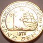 Liberia Cent, 1970 RARE Proof~Elephant Coin~3,464 Minted~Free Shipping