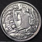 San Marino 5 Lire, 1973 Gem Unc~Man Fighting Four Headed Dragon~Free Shipping