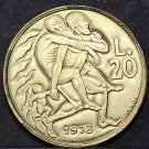 San Marino 20 Lire, 1973 Gem Unc~Man Rescuing Old Man And Baby From Fire~Fr/Sh San Marino 20 Lire, 1973 Gem Unc~Man Rescuing Old Man And Baby From Fire~Fr/Sh