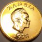 Zambia 2 Ngwee, 1978 Rare Proof~Martial Eagle~Only 24,000 Ever Made~Free Ship
