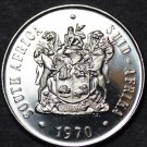 South Africa 20 Cents Proof~Protea Flower~Only 10,000 Minted~Free Shipping