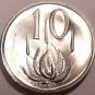 South Africa 10 Cents Proof~Aloe Plant~Only 10,000 Minted~Free Shipping