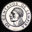 Honduras 50 Centavos, 1994 Gem Unc~Chief Lempira~Free Shipping