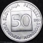 Slovenia 50 Stotinov, 1993 Gem Unc~BEE~Free Shipping