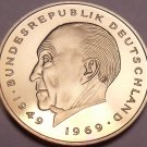 Germany 1981-J 2 Marks Proof~Konrad Adenauer~91,000 Minted In Hamburg~Free Ship Germany 1981-J 2 Marks Proof~Konrad Adenauer~91,000 Minted In Hamburg~Free Ship