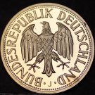 Germany 1981-J Mark Cameo Proof~Minted In Hamburg~91,000 Minted~Free Shipping