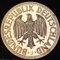 Germany 1981-J Mark Cameo Proof~Minted In Hamburg~91,000 Minted~Free Shipping