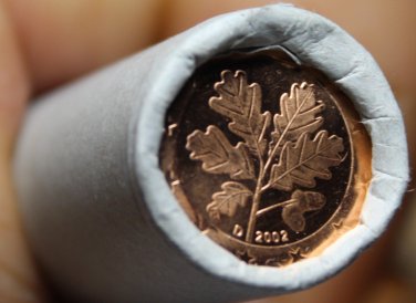 Gem Unc Original Roll (50) Germany 2002-D 2 Euro Cents~Minted In Munich~Fr/Ship