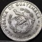 Guatemala 50 Centavos, 1963 Gem Unc Silver~Whitenun Orchid~Free Shipping