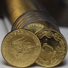 Gem Unc Roll (50) Central African States 2003 5 Franc Coins~Giant Eland~Free Shi