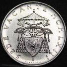 Vatican City 500 Lire, 1963 Gem Unc Silver~200k Minted~Sede Vacante~Free Ship