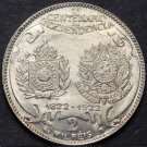 Brazil 2000 Reis, 1922 Gem Unc Silver~Independence Centennial~Free Shipping