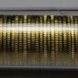 Gem Unc Roll (50) Colombia 2004 20 Peso Coins~Simon Bolivar~Brass~Free Shipping