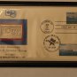 St. Lawrence Seaway 25th Anniv Official US/Canadian Vintage Set~COA~Bronze Stamp