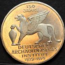 Germany 5 Mark, 1979-J Gem Unc Silver~150th Anniv Archaeological Institute~Fr/Sh Germany 5 Mark, 1979-J Gem Unc Silver~150th Anniv Archaeological Institute~Fr/Sh