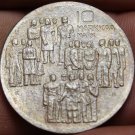 Finland 10 Markkaa, 1977 Gem Unc Silver~Toning~60 Years Of Independence~Free Shi