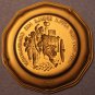 Franklin Mint~The Rotten Apple Spoils His Companion~Solid Pewter Mini Plate~Fr/S