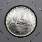 Italy 500 Lire, 1966 Gem Unc Silver~Columbus' Ships~Free Shipping