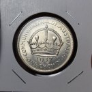Australia Crown, 1937 Gem Unc Silver~1st Year~George VI~Free Shipping
