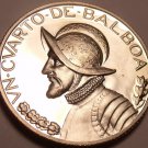 Panama 1/4 Balboa, 1970 RARE PROOF~Only 9,528 Minted~Free Shipping
