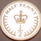 Great Britain Half Penny, 1983~Gem Cameo Proof~108,000 Minted~Free Shipping