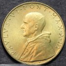 Vatican City 20 Lire, 1965 Gem Unc~Caritas Flanked By Children~90,000 Minted~F/S