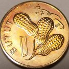 Gambia One Butut, 1971 Rare Proof~32k Minted~1st Year Ever~Peanuts~Free Shipping