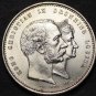 Denmark 2 Kroner, 1892 Gem Unc Silver~Golden Wedding Anniversary~Free Shipping