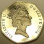 Great Britain 50 Pence, 1994 Proof~50th Anniversary Of Normandy Invasion~Fr/Shi
