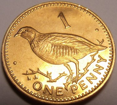 Unc Gibraltar 1996 Penny~Barbary Partridge~See Our Huge Selection~Free Shipping