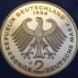 Germany 2 Marks, 1984-J Proof~Schumacker~64,000 Minted In Hamburg~Free Shipping