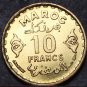 Morocco AH1371 (1952) 10 Francs Gem Unc~Only Year~Free Shipping