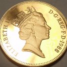 Great Britain Penny, 1988~Gem Cameo Proof~125,000 Minted~Crowned Portcullis~Fr/S