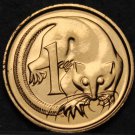Australia Cent, 1983 Gem Unc~Feather-Tailed Glider~Free Shipping