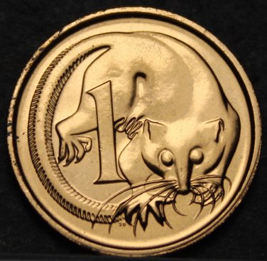 Australia Cent, 1983 Gem Unc~Feather-Tailed Glider~Free Shipping