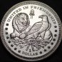British Virgin Islands Dollar, 2007 Gem Unc~British Lion & American Eagle~Fr/Shi