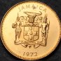 Jamaica Cent, 1972 Gem MATTE Unc~RARE~Ackee Fruit~Only 7,982 Minted~Free Ship
