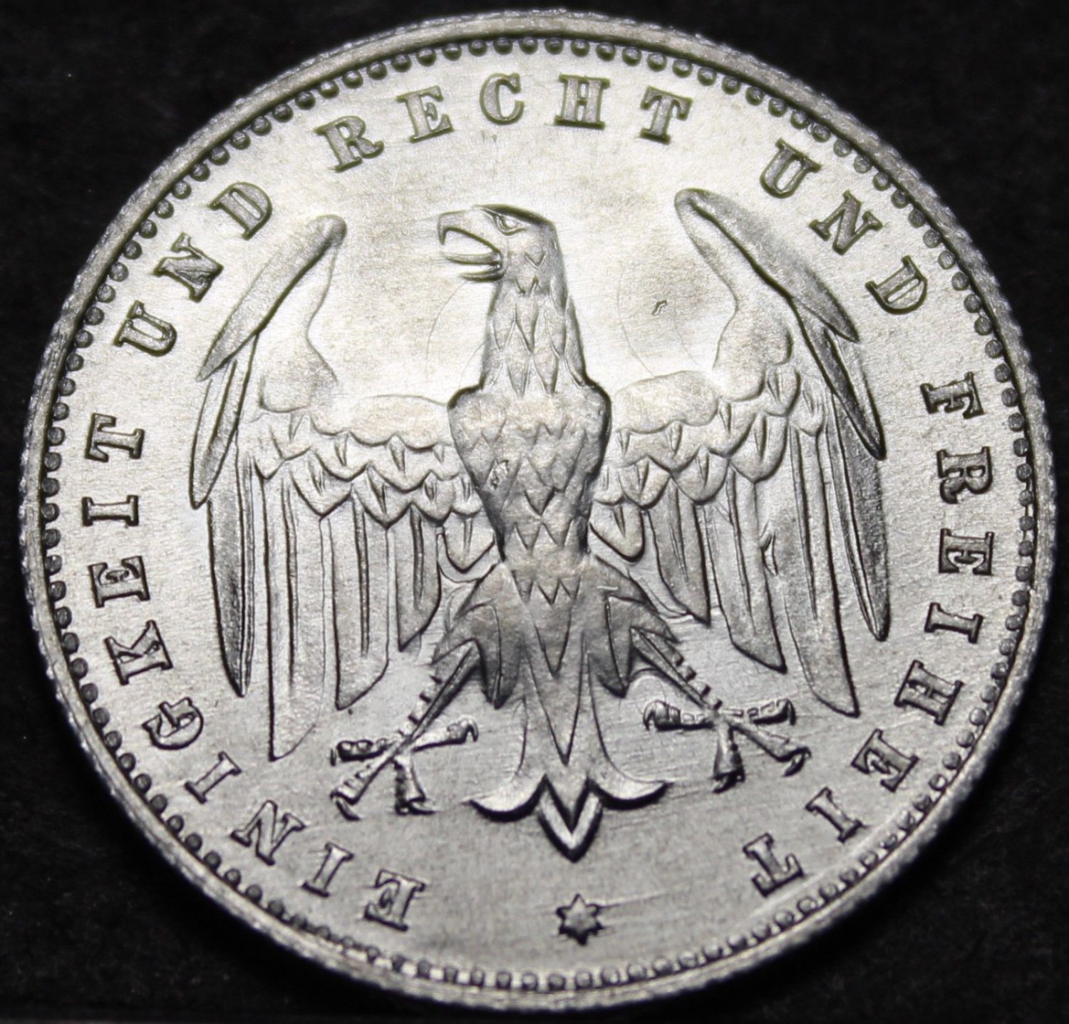 Germany 200 Mark, 1923-A Gem Unc~EAGLE~Weimar Republic~Minted In Berlin ...