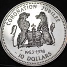 Cook Islands $10, 1978 Silver Proof~11,000 Minted~Coronation Jubilee~Free Ship Cook Islands $10, 1978 Silver Proof~11,000 Minted~Coronation Jubilee~Free Ship