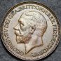 Great Britain Farthing, 1930 Unc~George V~Free Shipping