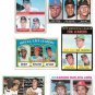 Lot Of 6 ERA Leaders Topps#207-92-7-67-221-68~PALMER~KOUFAX~1966-78