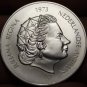Netherland Antillies 25 Gulden, 1973 Gem Unc Silver~Royal Carriage On Bridge~F/S