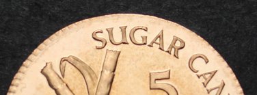 Triple Mint Error, Guyana $5.00, 2005 Gem Unc~Major Collar Error/Security Edge~