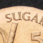 Triple Mint Error, Guyana $5.00, 2005 Gem Unc~Major Collar Error/Security Edge~