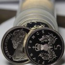 Great Britain PROOF 1984 Roll (20) Of 5 Pence Coins~Crowned Thistle~107k Minted
