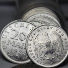 Rare Gem Unc Roll (50) Germany (Weimar) 1923-D 200 Mark Coins~EAGLE~Free Ship Rare Gem Unc Roll (50) Germany (Weimar) 1923-D 200 Mark Coins~EAGLE~Free Ship