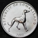 Somaliland 20 Shillings, 2002 Gem Unc~Greyhound Dog~Only Year~Free Shipping Somaliland 20 Shillings, 2002 Gem Unc~Greyhound Dog~Only Year~Free Shipping