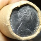 Gem Unc Original Roll (20) Great Britain 1972 25 Pence Coins~Royal Wedding~RARE
