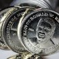 Huge Roll (10) Ronald Reagan Silver Plated Commemorative Medallions~COA's~9.4 OZ
