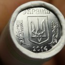 Gem Unc Original Roll (50) Ukraine 2014 5 Kopiyka~Kopek~Excellent~Free Shipping